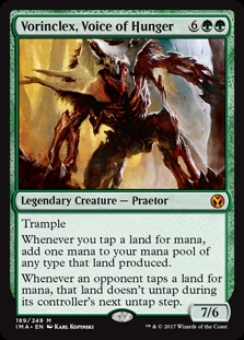 Vorinclex, Voice of Hunger Iconic Masters